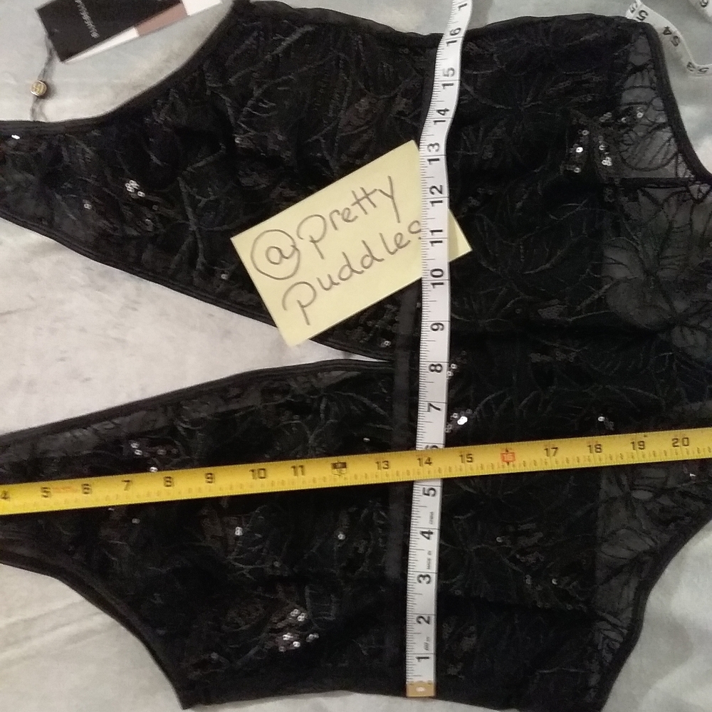 😎 XXL Bluebella x Victoria's Secret Skylar Sequin Soft Bodysuit / Teddy 😎 - Picture 10 of 16